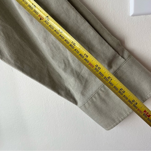 CottonTouch Men’s Button-Down Shirt 16.5 34/35 – Beige Classic Fit Oxford Style - Picture 5 of 8